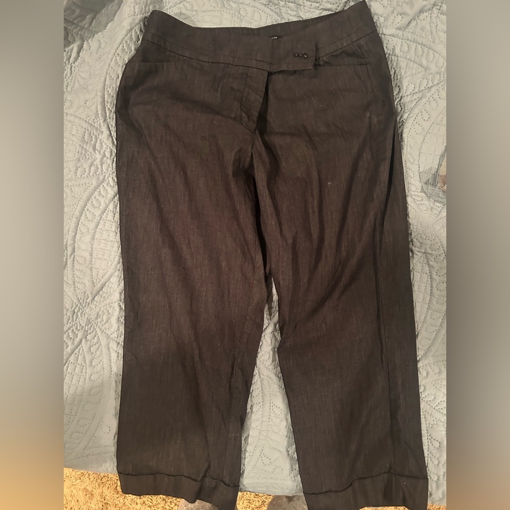 Ann Taylor Men's Dark black Chinos